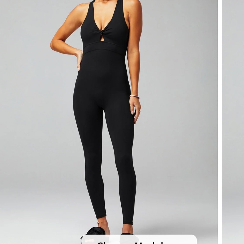 Fabletics one piece workout outfit